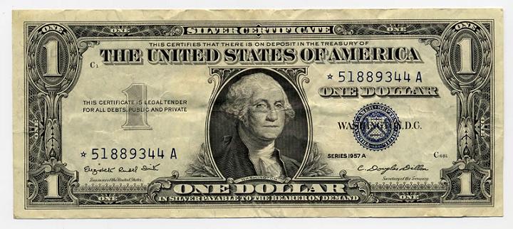 1957-Silver-Certificate-Star-Note